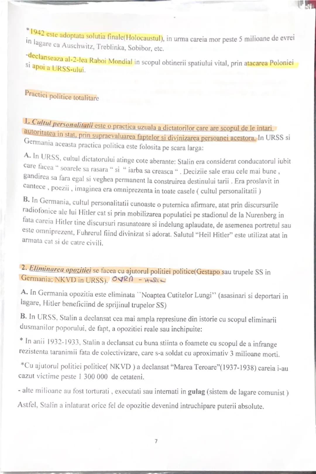 --- OCR Start ---
Sec 20 intre democratie si totalitarism
In Europa secolului XX apar doua tipuri de regimuri politice: democratice si total
