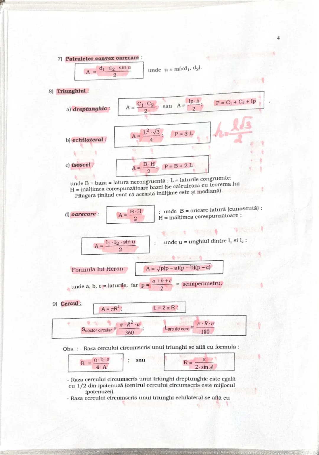 # SINTEZA A GEOMETRIEI
 de clasa a VII-a

# Asemănarea

1) **Teorema lui Thales** :
 O paralelă la o latură a unui triunghi determină pe cel