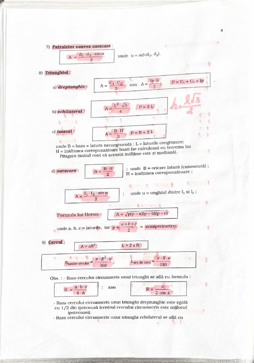 # SINTEZA A GEOMETRIEI
 de clasa a VII-a

# Asemănarea

1) **Teorema lui Thales** :
 O paralelă la o latură a unui triunghi determină pe cel