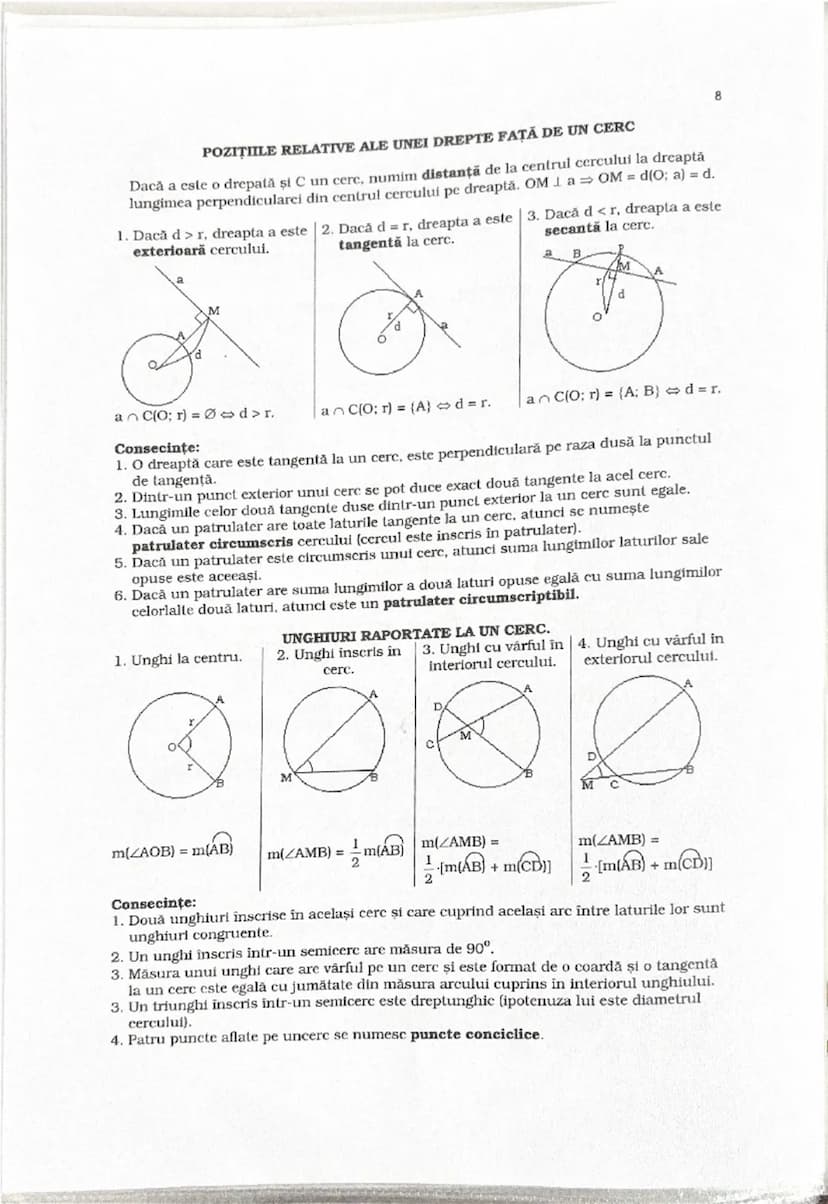 # SINTEZA A GEOMETRIEI
 de clasa a VII-a

# Asemănarea

1) **Teorema lui Thales** :
 O paralelă la o latură a unui triunghi determină pe cel