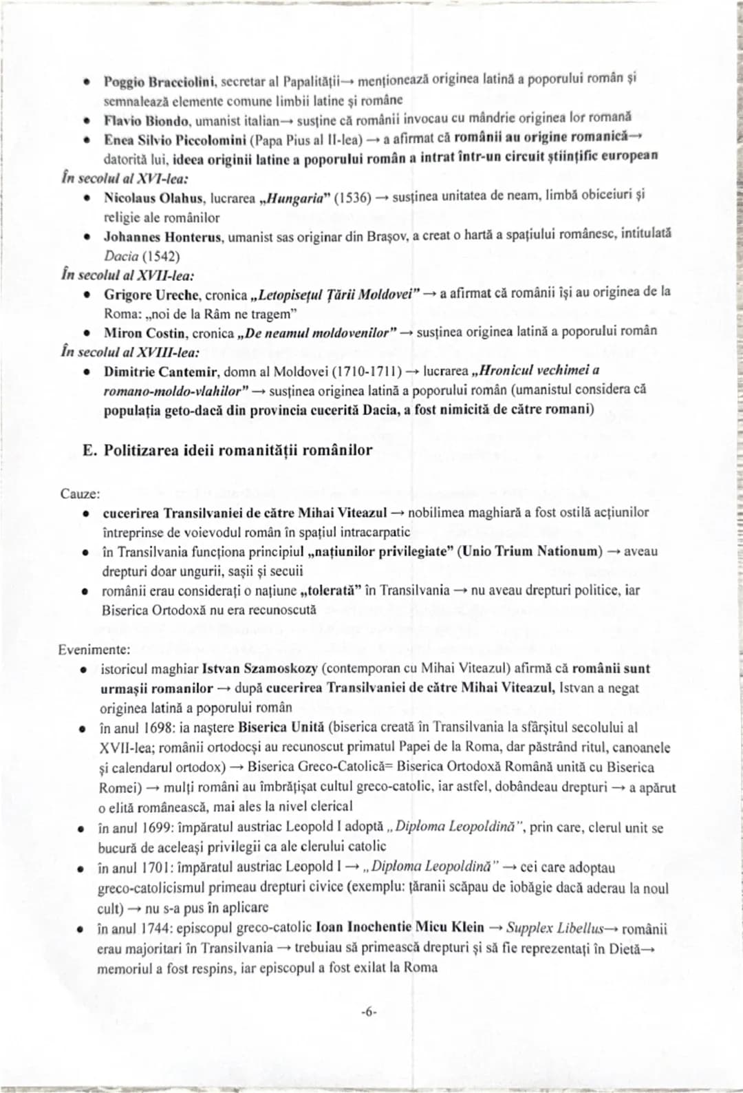 II. Etnogeneza românească
• este procesul istoric prin care au luat naştere poporul român şi limba română
• etapele etnogenezei:
→ între ani
