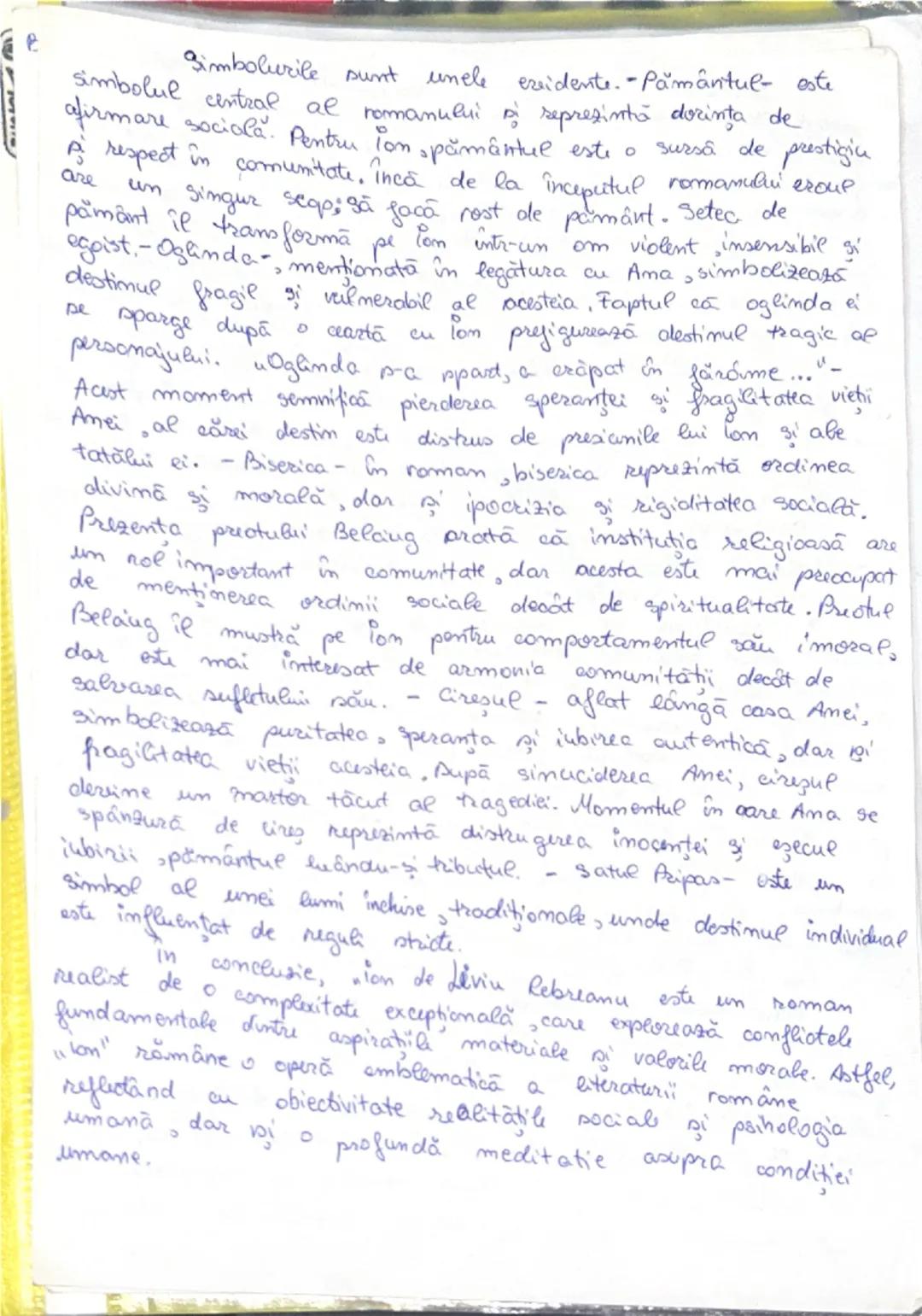 Bivolaru Daria
I D.

"Ion" - Livile Rebreanu

Romanul wiom" de Liviu Rebreanu este una dintre
cele mai importante opere ale literaturii româ