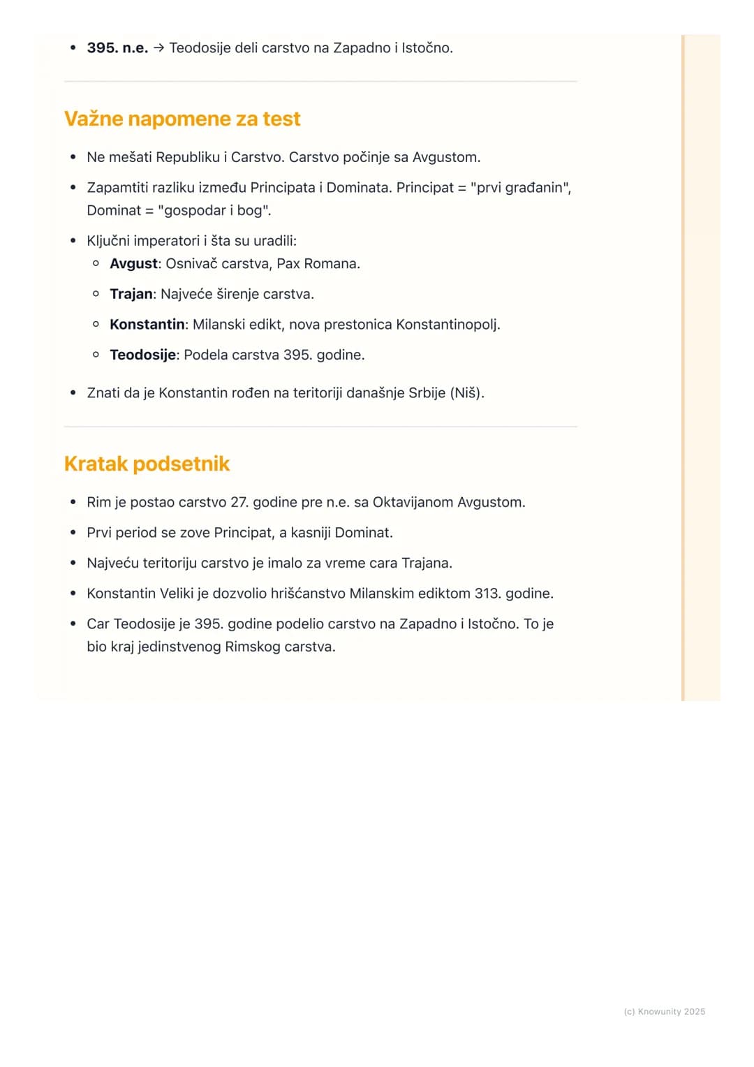 # Rimsko carstvo: Imperatori i
širenje moći

Uvod u Rimsko carstvo

Posle dugih građanskih ratova, Rimska republika je propala. Više nije bi