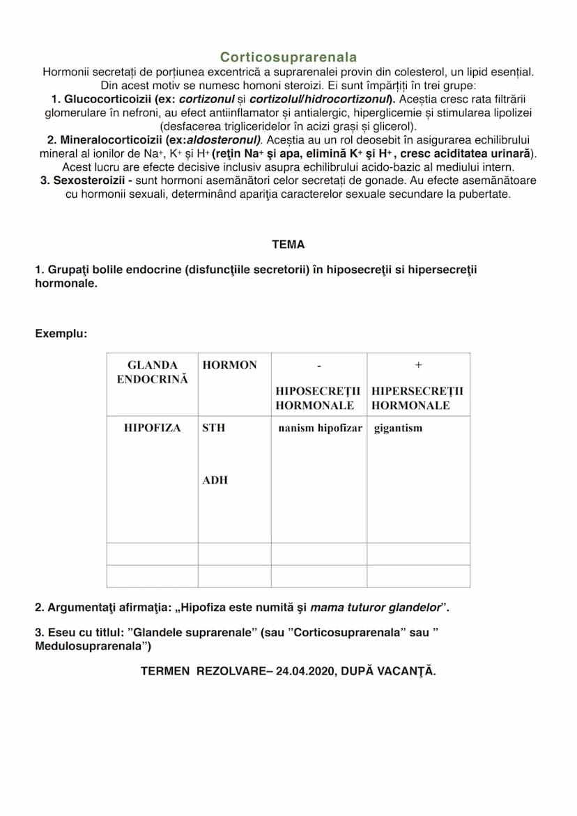 --- OCR Start ---
GLANDELE
Glanda este un organ capabil să producă o secreție, o umoare care folosește diverselor
scopuri ale organismului (