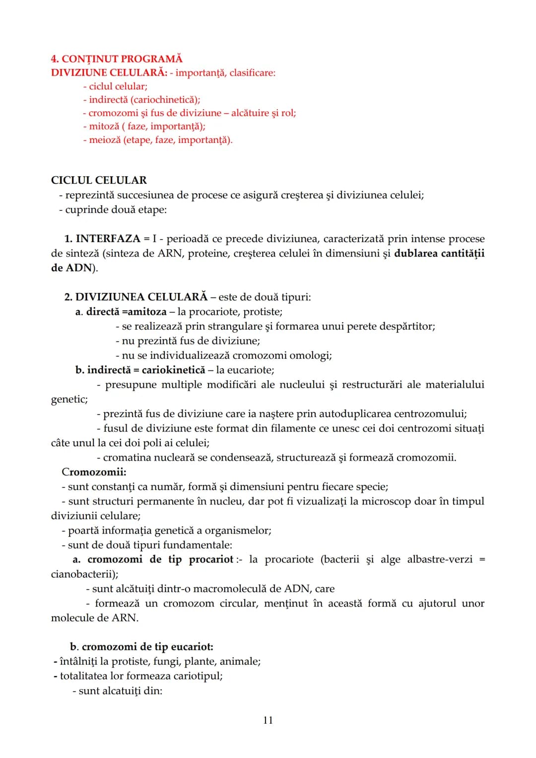 --- OCR Start ---
Evaluarea la disciplina BIOLOGIE VEGETALĂ ȘI ANIMALĂ
în cadrul examenului de bacalaureat - 2014
1. CONŢINUT PROGRAMĂ
Proba