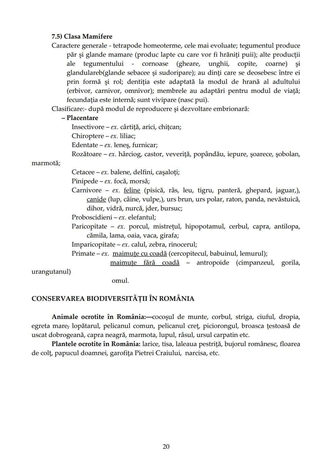 --- OCR Start ---
Evaluarea la disciplina BIOLOGIE VEGETALĂ ȘI ANIMALĂ
în cadrul examenului de bacalaureat - 2014
1. CONŢINUT PROGRAMĂ
Proba