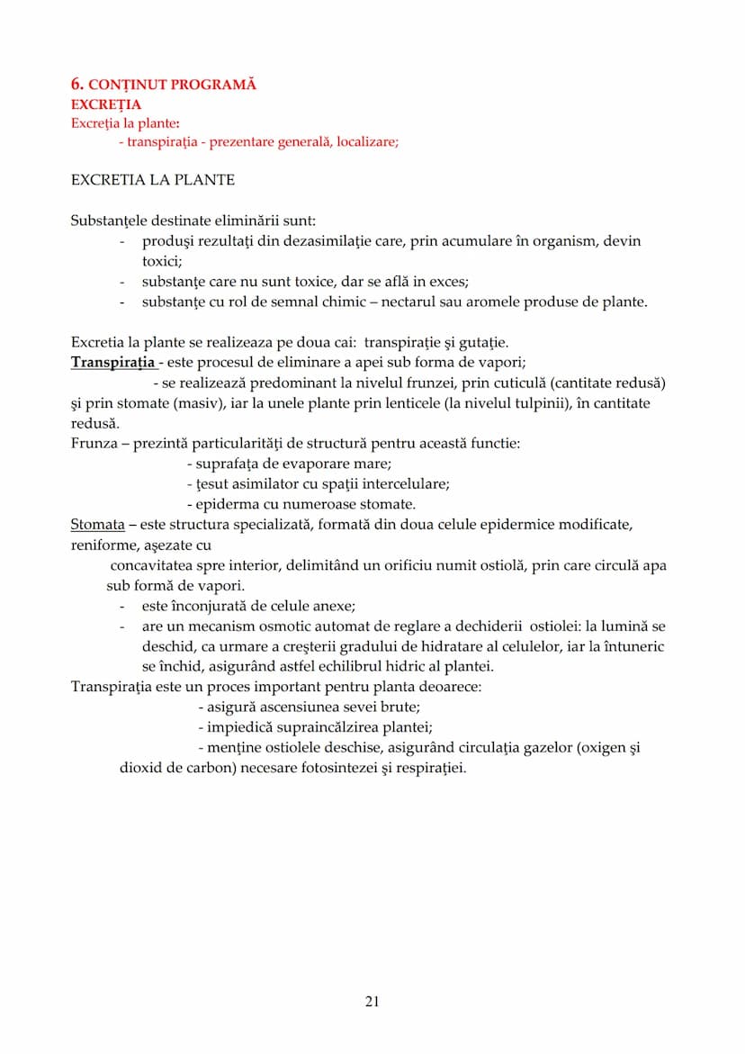 --- OCR Start ---
Evaluarea la disciplina BIOLOGIE VEGETALĂ ȘI ANIMALĂ
în cadrul examenului de bacalaureat - 2014
1. CONŢINUT PROGRAMĂ
Proba