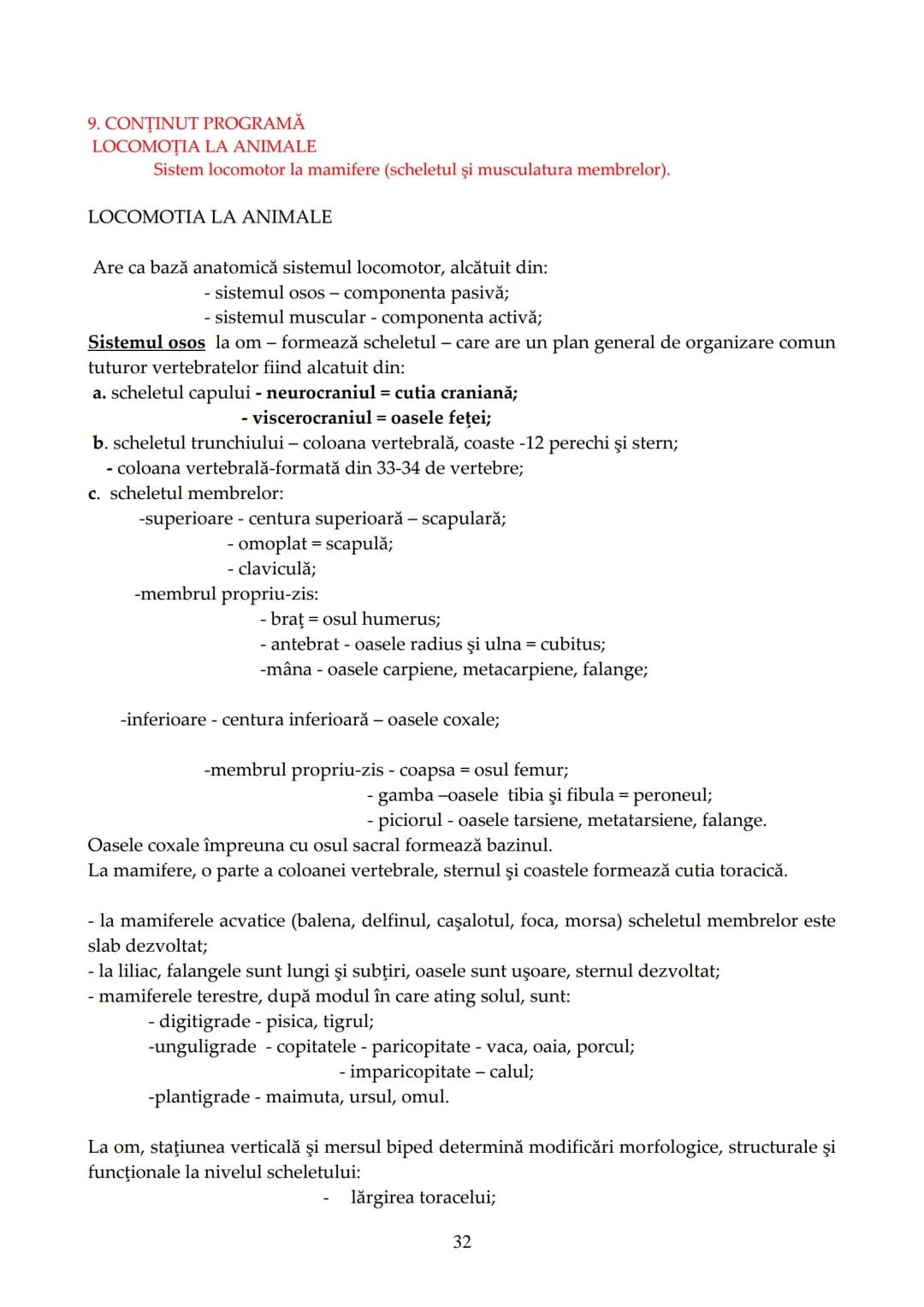 --- OCR Start ---
Evaluarea la disciplina BIOLOGIE VEGETALĂ ȘI ANIMALĂ
în cadrul examenului de bacalaureat - 2014
1. CONŢINUT PROGRAMĂ
Proba