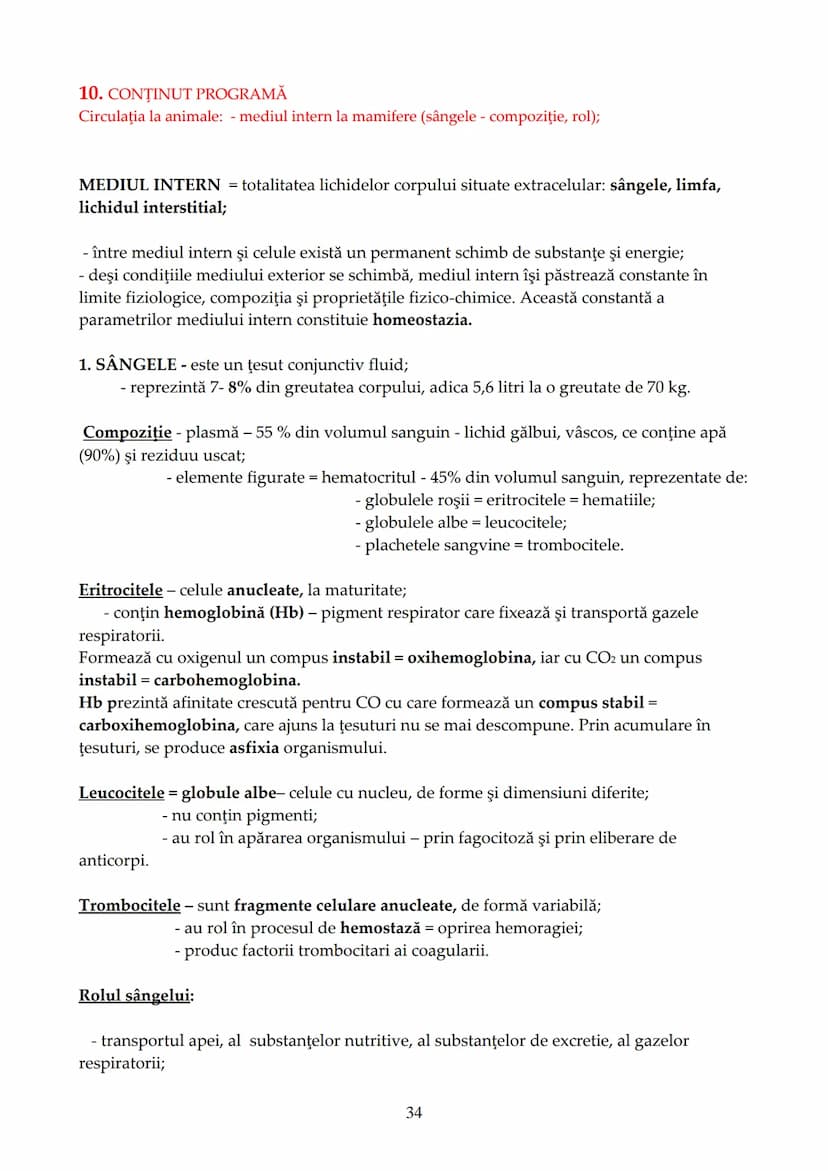--- OCR Start ---
Evaluarea la disciplina BIOLOGIE VEGETALĂ ȘI ANIMALĂ
în cadrul examenului de bacalaureat - 2014
1. CONŢINUT PROGRAMĂ
Proba