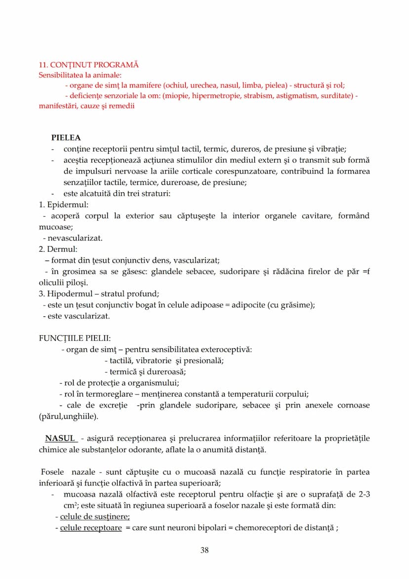 --- OCR Start ---
Evaluarea la disciplina BIOLOGIE VEGETALĂ ȘI ANIMALĂ
în cadrul examenului de bacalaureat - 2014
1. CONŢINUT PROGRAMĂ
Proba
