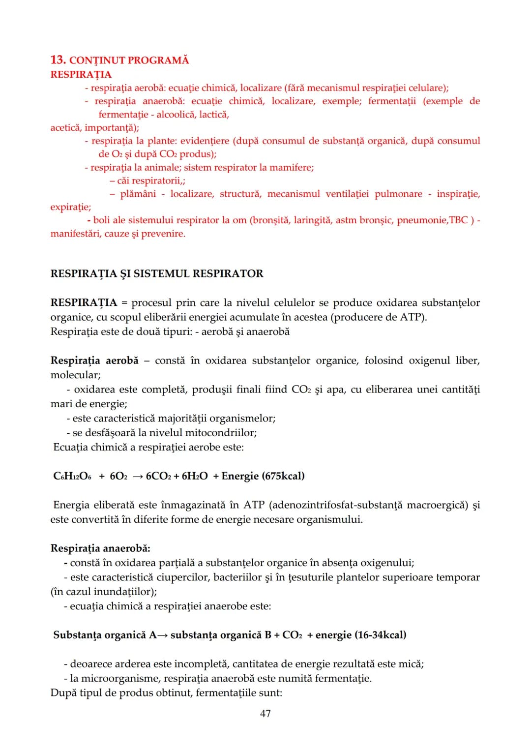 --- OCR Start ---
Evaluarea la disciplina BIOLOGIE VEGETALĂ ȘI ANIMALĂ
în cadrul examenului de bacalaureat - 2014
1. CONŢINUT PROGRAMĂ
Proba