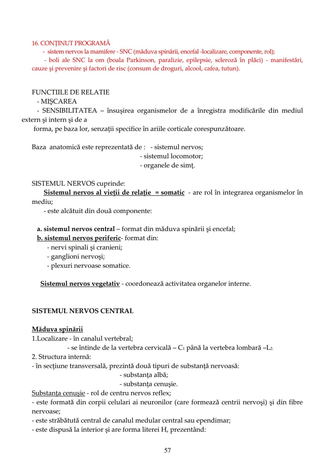--- OCR Start ---
Evaluarea la disciplina BIOLOGIE VEGETALĂ ȘI ANIMALĂ
în cadrul examenului de bacalaureat - 2014
1. CONŢINUT PROGRAMĂ
Proba