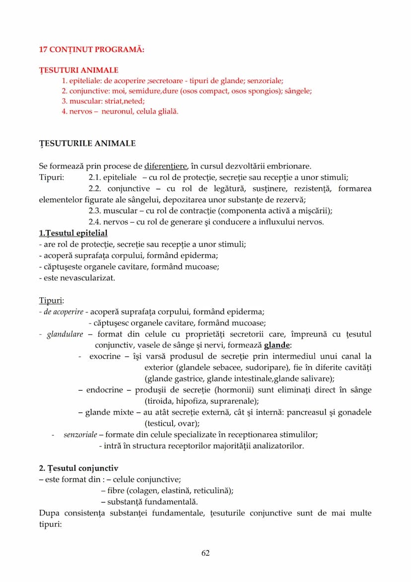 --- OCR Start ---
Evaluarea la disciplina BIOLOGIE VEGETALĂ ȘI ANIMALĂ
în cadrul examenului de bacalaureat - 2014
1. CONŢINUT PROGRAMĂ
Proba