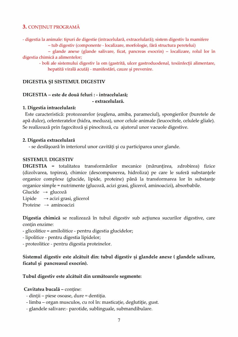 --- OCR Start ---
Evaluarea la disciplina BIOLOGIE VEGETALĂ ȘI ANIMALĂ
în cadrul examenului de bacalaureat - 2014
1. CONŢINUT PROGRAMĂ
Proba