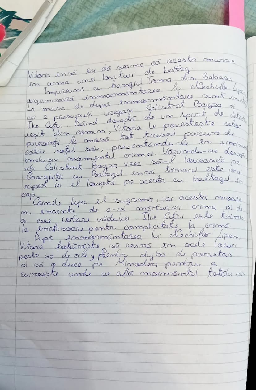 # Baltagul

Mihai Sadoveanu

Acțiunea romanului începe cu prezentarea unor legende pe care țăranii Lipei o spună frecvent la munci și la cum