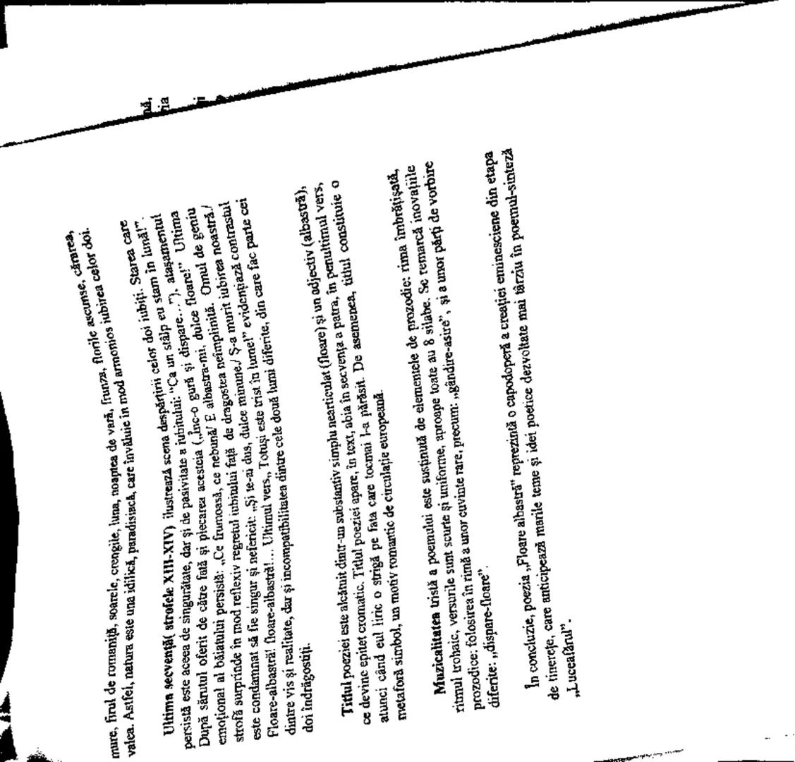 # Floare albastră

de Mihai Eminescu

Mihai Eminescu este unul dintre cei mai mari clasici ai literaturii române, alături de Ion Creangă, Io