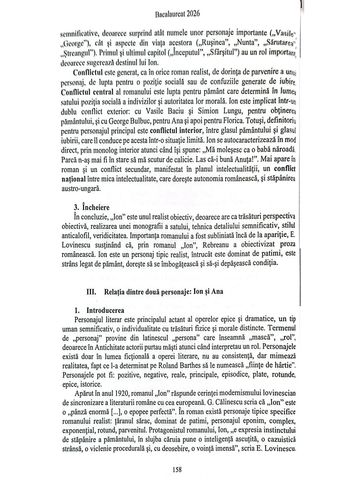 U
(George"), cât și aspecte din viața acestora („Ruşinea", „Nunta", „Sărutarea",
streangul"). Primul şi ultimul capitol („Începutul", „Sfârş