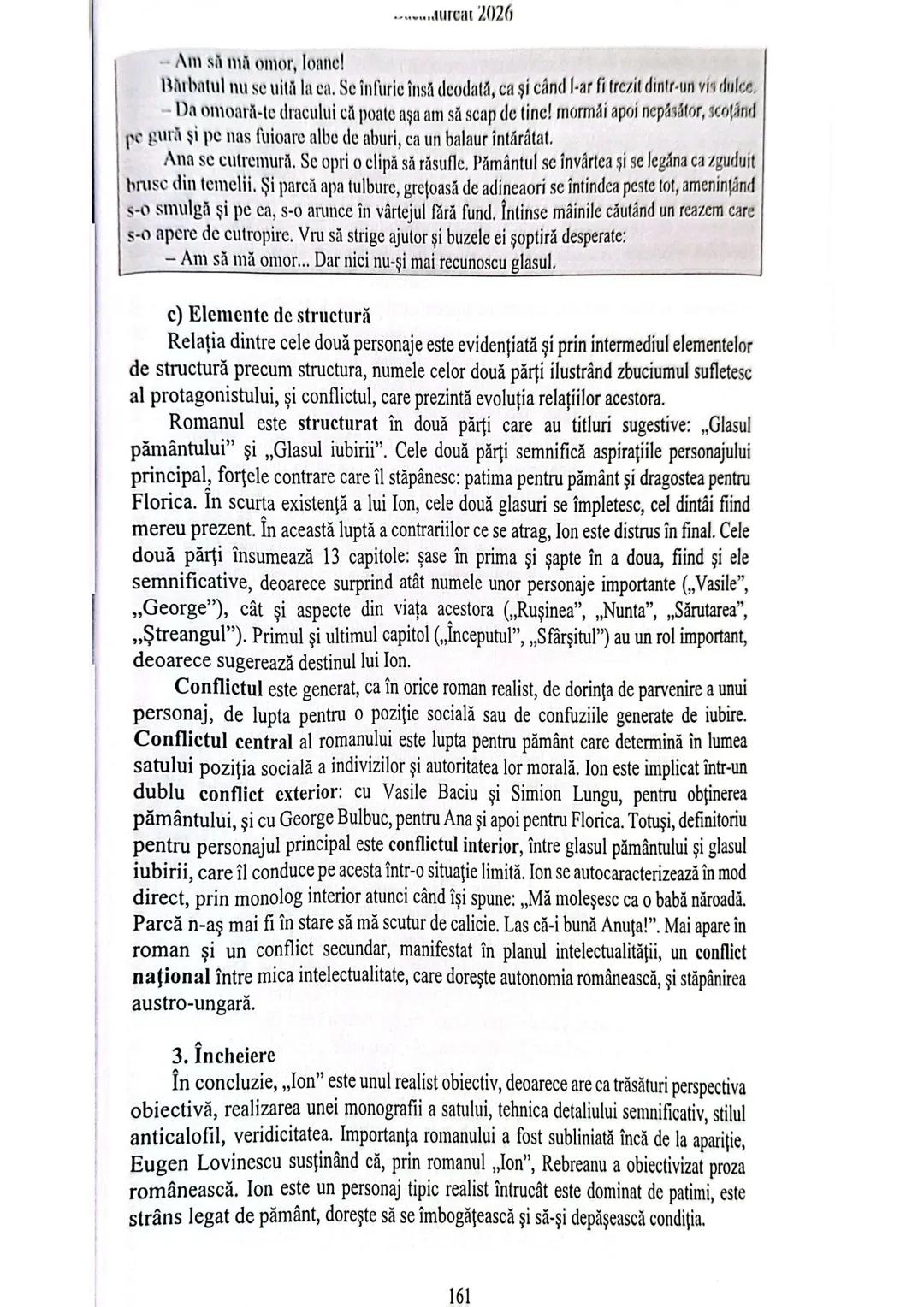 U
(George"), cât și aspecte din viața acestora („Ruşinea", „Nunta", „Sărutarea",
streangul"). Primul şi ultimul capitol („Începutul", „Sfârş