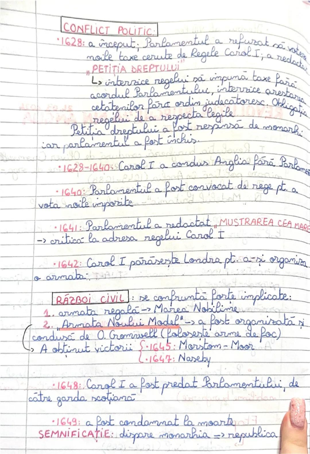 --- OCR Start ---
24.092024
REVOLUŢIA BURGHEZĂ DIN ANGLIA
sec. XVII
I. Revolutia hurghera condusă de Oliver Cromwell
II. PROTECTORATUL şi RE