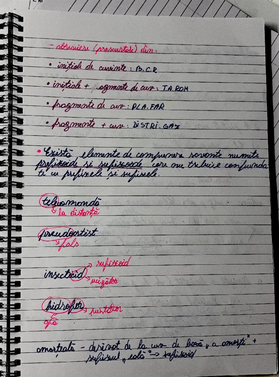 Miflooce interne de imbogatire
s vocabularului

1.) Derivarea
1) Compunerea
3) Comversiame

1) Derivares - mis locul intern de imbogatire a 