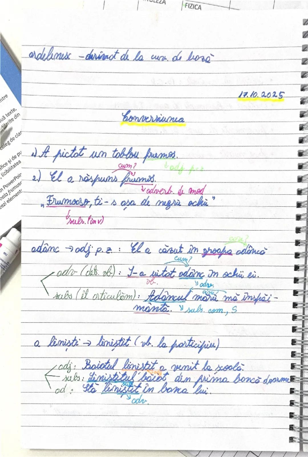 Miflooce interne de imbogatire
s vocabularului

1.) Derivarea
1) Compunerea
3) Comversiame

1) Derivares - mis locul intern de imbogatire a 