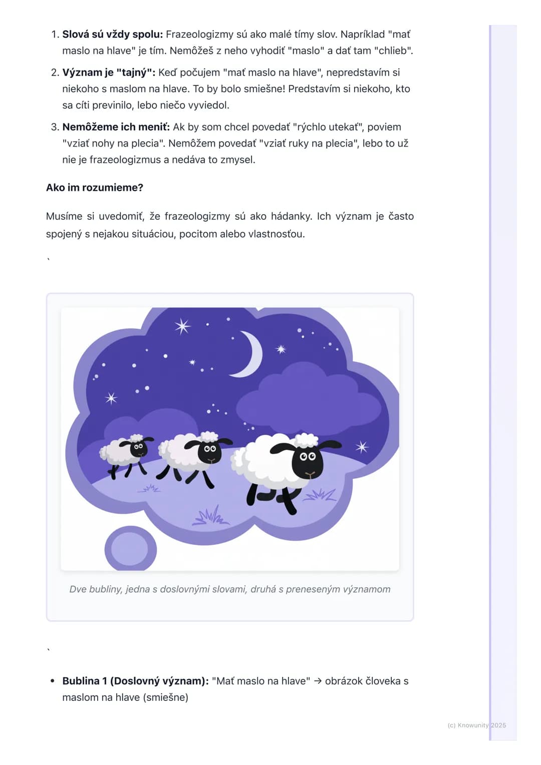 # Frazeologizmy

1. Prehľad a úvod

Ahojte! Dnes si píšem poznámky o frazeologizmoch. Je to super zaujímavá
časť slovenčiny, ktorá nám pomáh