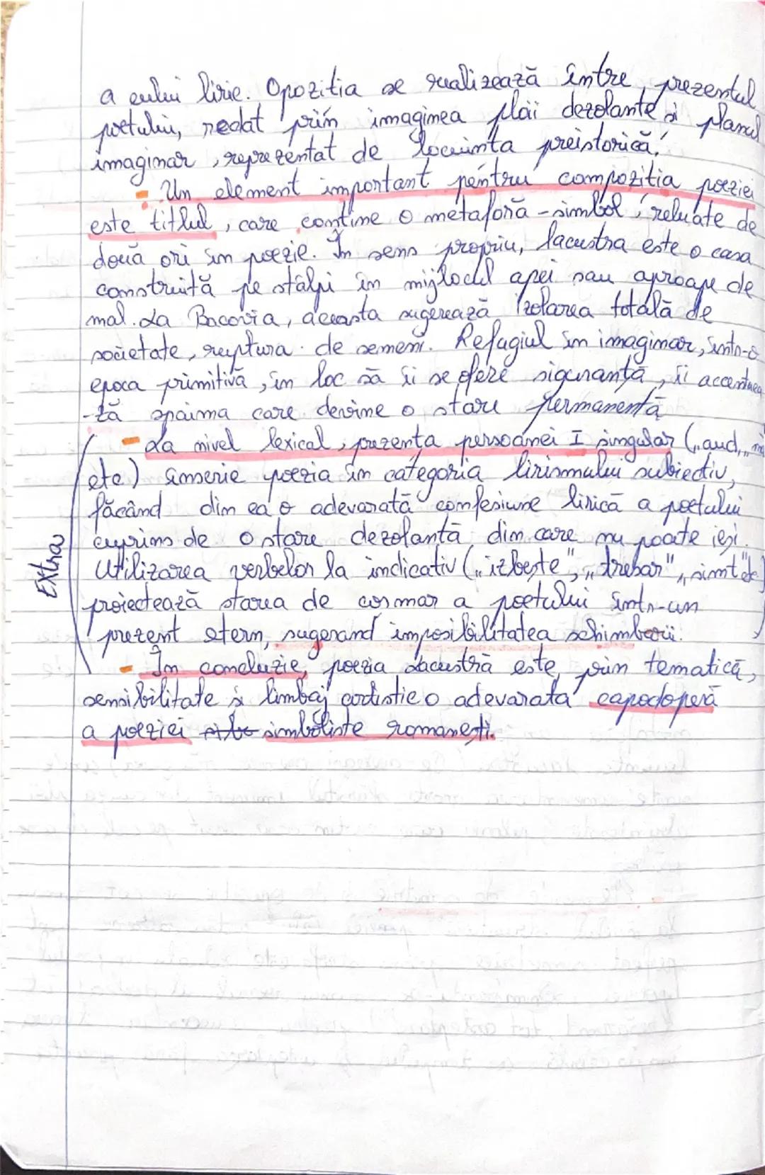 # ESEUL RAPID - Ed cont (Kett)

*placustra* de George Bacovia : model eseu

- George Bacovia este cel mai mare reprezentant
al simbolismului