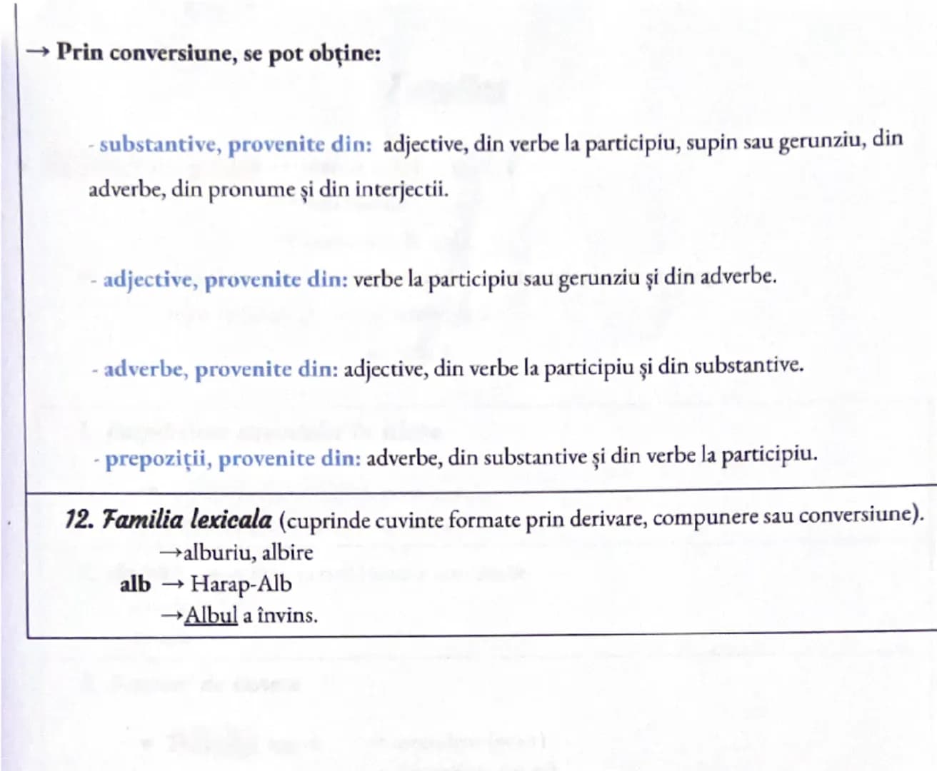 --- OCR Start ---
Vocabularul
1. Sinonime
→ aceleasi părti de vorbire.
nister=enigma
enrom=imens
:u~dare~de~mana=generos/inst\overline{a}rit