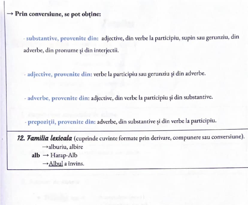 --- OCR Start ---
Vocabularul
1. Sinonime
→ aceleasi părti de vorbire.
nister=enigma
enrom=imens
:u~dare~de~mana=generos/inst\overline{a}rit