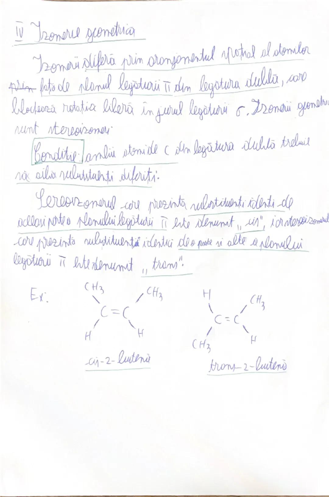 Alikene
Alcheneele sunt hidrocarburi nesaturate aciclice
care contin in molecula lor o legatura dubla intre
2 atomi de carbon.
Ex:
H
H-C=C
H