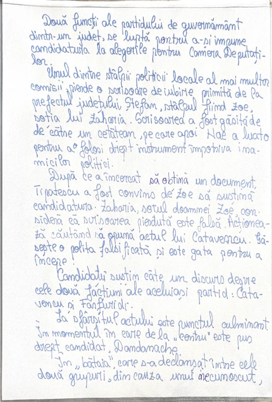 # O

# SCRISOARE

# PIERDUTĂ

de Ion Creangă ~ Personaje~
*Ștefam Tipătescu
*Agamemmor Dandanche
*Zahania Trahamache
*Tache Farfuride
*Iorda