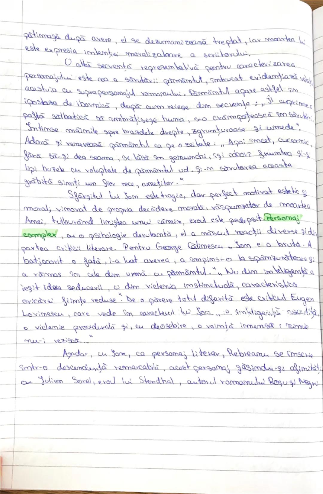 # Caracterizarea lui Som

Cuprinsă între 1918 şi 1939, perioada imterbelică se
evidenţiată în literatură printr-o deosebită dezvoltare a rom
