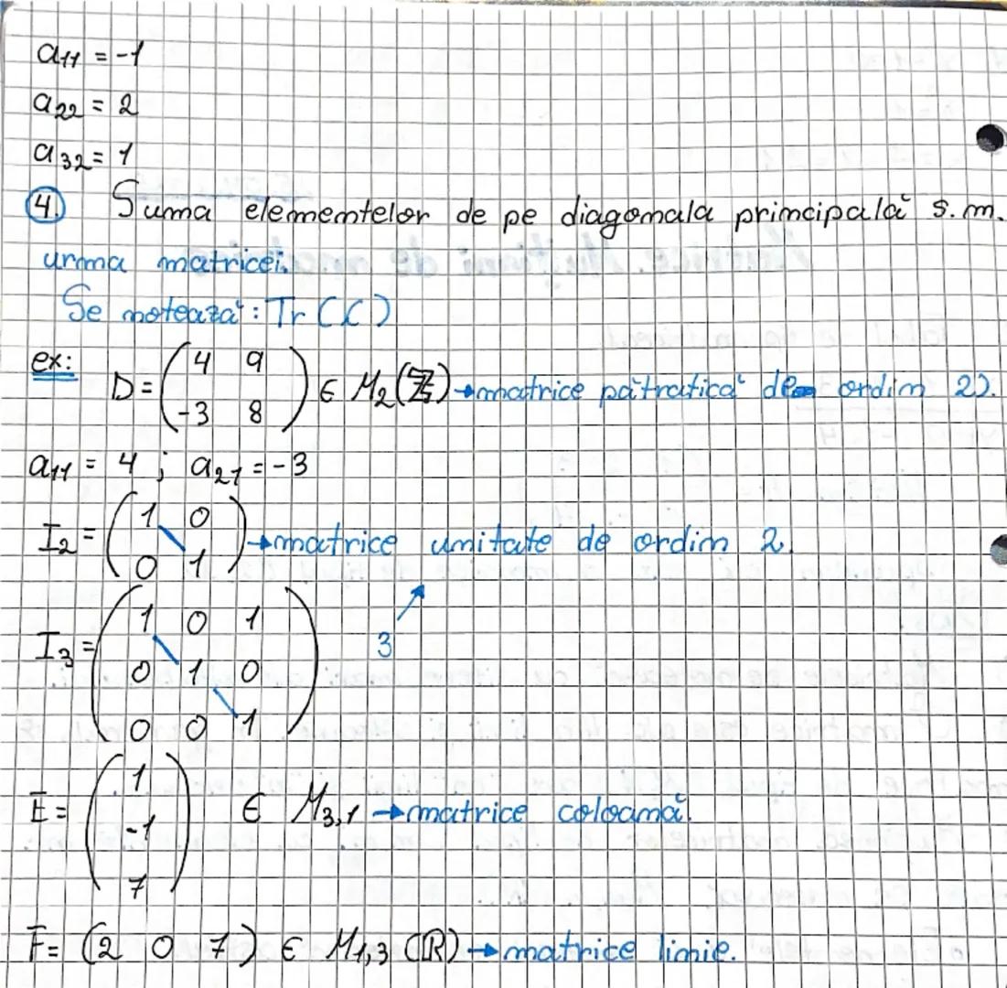 4. $x²-1=0$
$x²=1$
$x=±√1=±1$

25.09.2025.

# Matrice. Multimi de matrice

1. Tabel de tip matriceal:

X 1 2 3
Y 0 -1 4

Notăm $A=\begin{pma