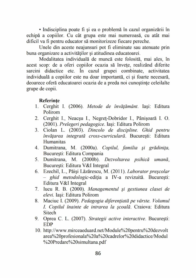 Florentina MOGONEA (coordonator)
Alexandrina Mihaela POPESCU * Mihaela Aurelia ŞTEFAN *
Ecaterina Sarah FRĂSINEANU * Florentin Remus MOGONEA