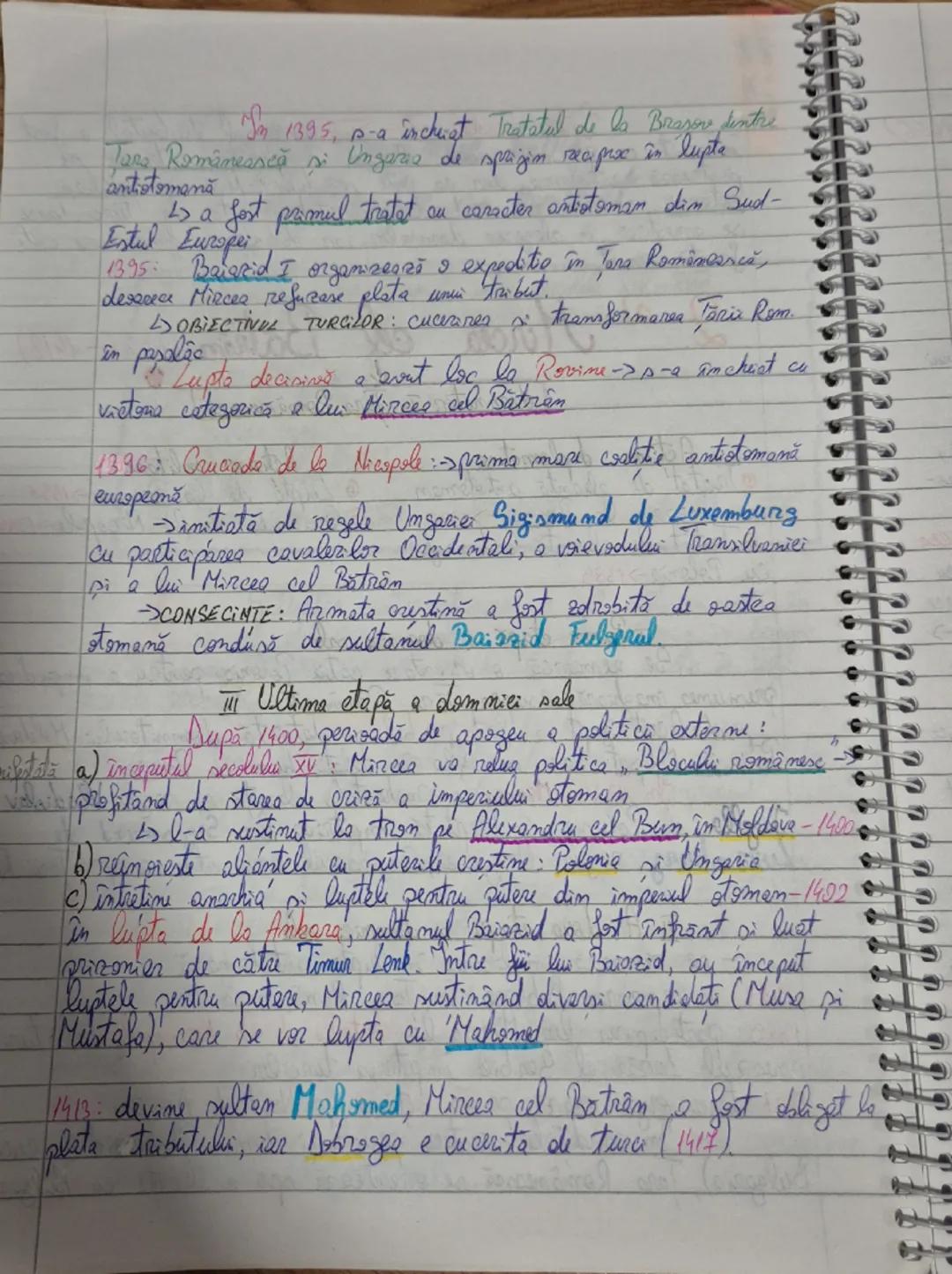# Spațiul românesc între
diplomatie și conflict

I Contextul internațional între secolele XIV-XVII
II Politica externă a voievozilor români
