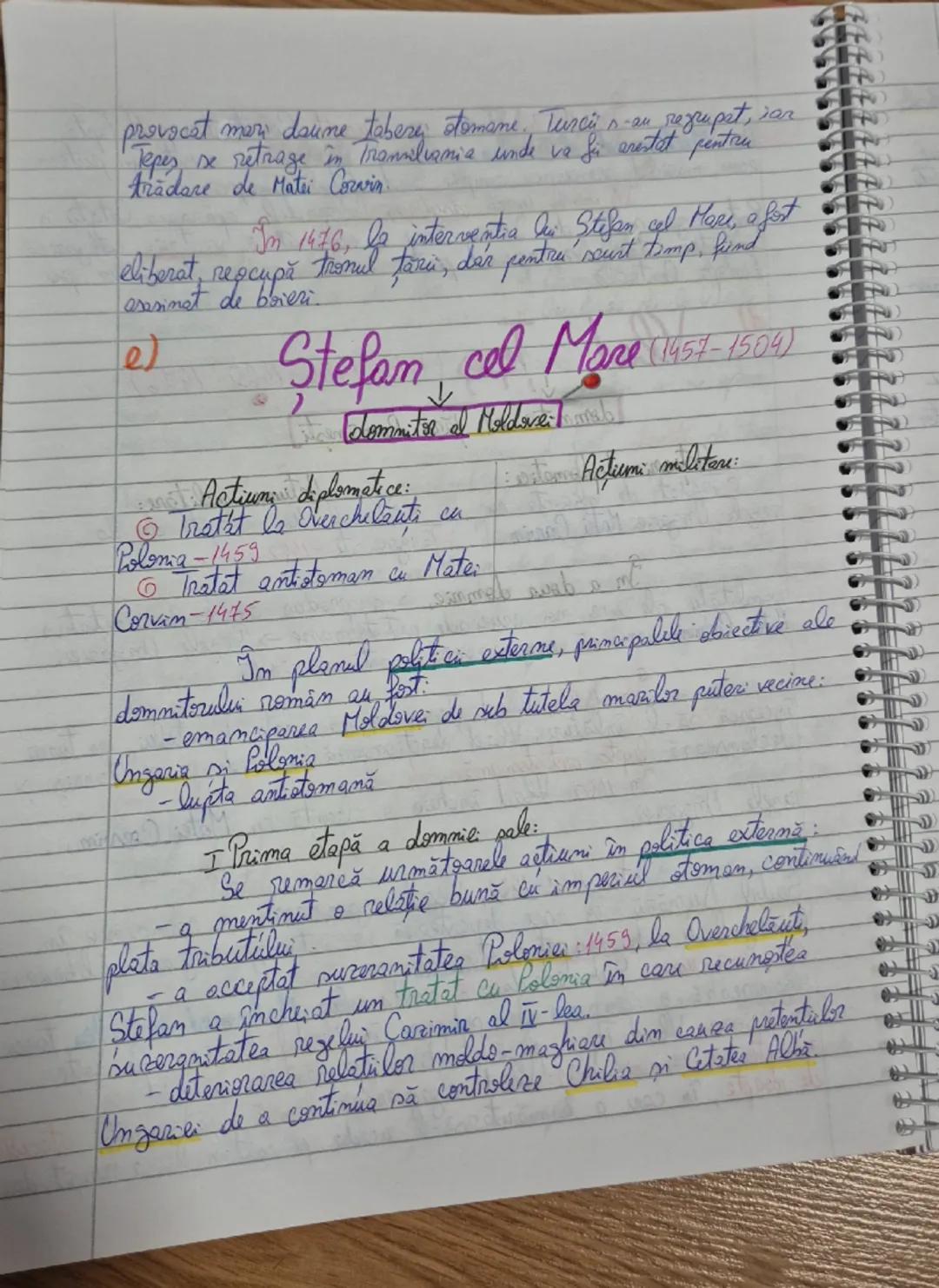 # Spațiul românesc între
diplomatie și conflict

I Contextul internațional între secolele XIV-XVII
II Politica externă a voievozilor români
