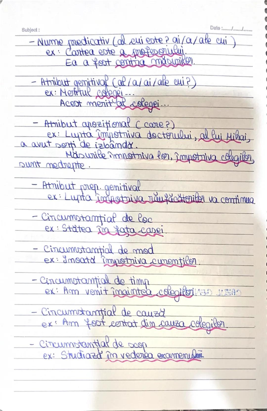 Subject:

~MORFOLOGIAN~

Date

- Studiază nănțile de vorbire, care se pot elasifica îm:
a) flexibile (îşi schimbă forma în timpul
comunicari