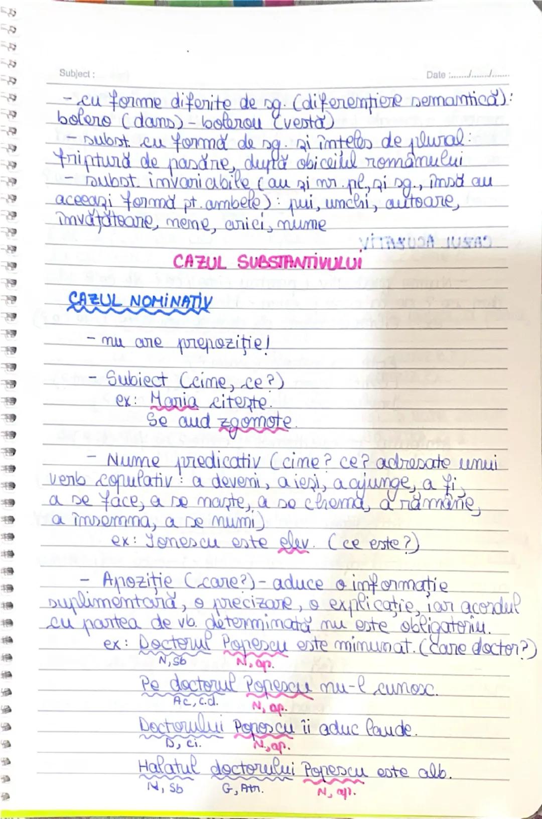 Subject:

~MORFOLOGIAN~

Date

- Studiază nănțile de vorbire, care se pot elasifica îm:
a) flexibile (îşi schimbă forma în timpul
comunicari