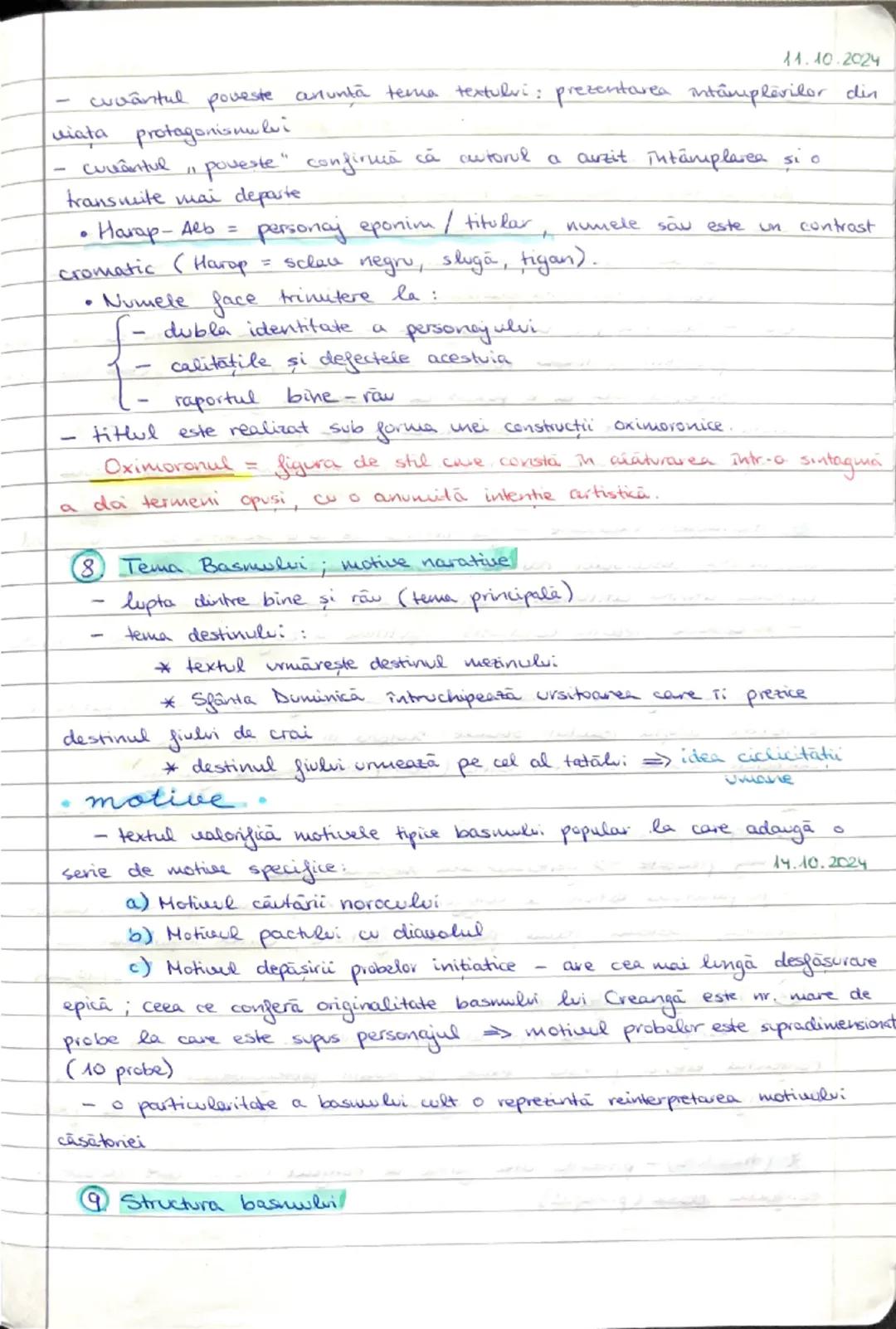 # Basmul cult :

Povestea lui Harap-Alb

03.10.2024

Ion Creanga

@Incadrarea autorului in curent și epoca

• Epoca marilor clasici

Curente
