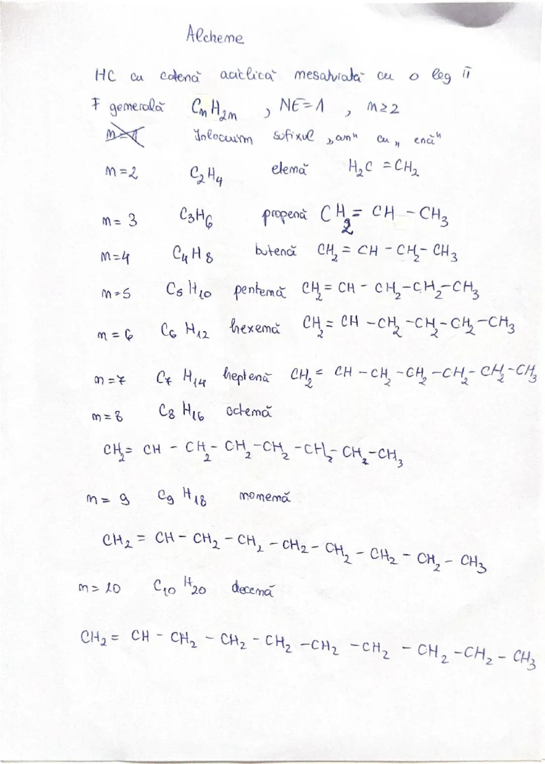 Clasificarea compusilor organici
Compusi organici
→ Hidrocarburi
• Sahrate
• alcani $C_nH_{2n+2}$ 
• mesalurate
• alchene $C_nH_{2n}$
• alca