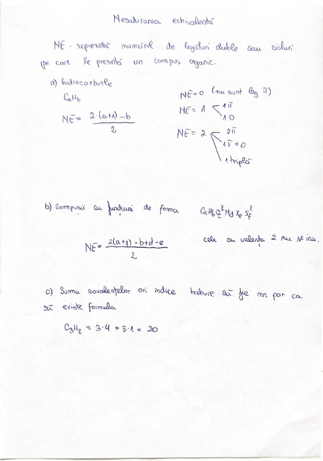 Clasificarea compusilor organici
Compusi organici
→ Hidrocarburi
• Sahrate
• alcani $C_nH_{2n+2}$ 
• mesalurate
• alchene $C_nH_{2n}$
• alca