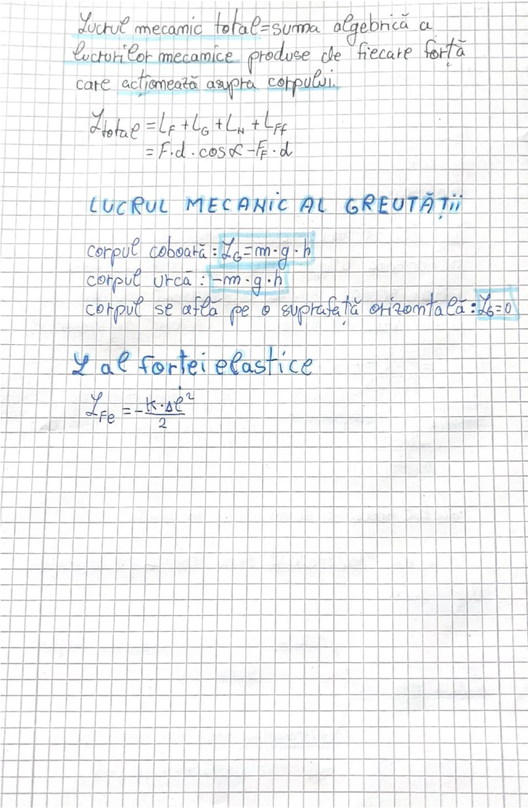 FIZICĂ

Lucrul mecanic. Emer,
mecamica. Lucrul mecanic.
Emeryia

Def: Lucrul mecamic este mărimea fizică ce
caracterizează efortul depus de 