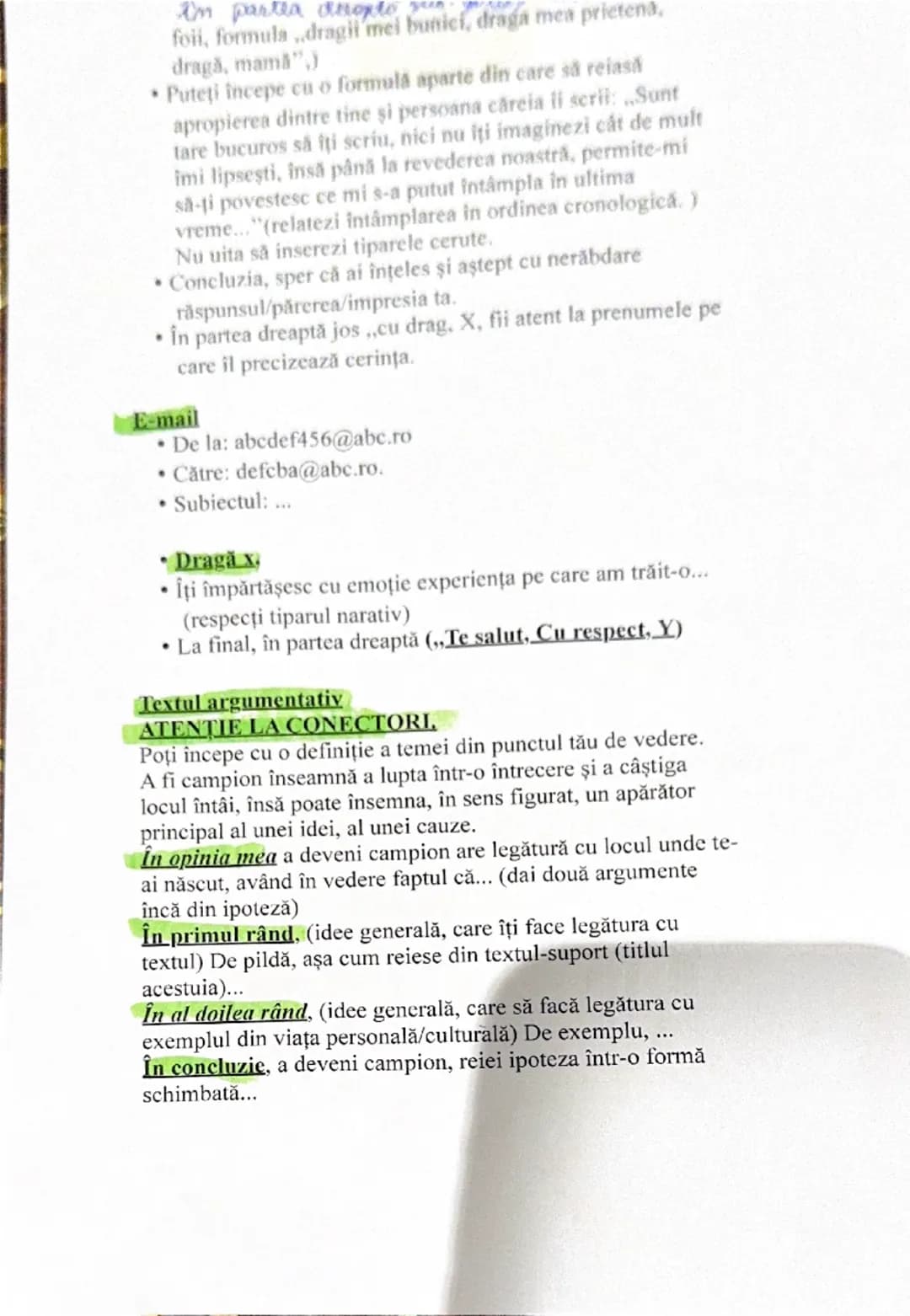 # Narațiunea

- „Cu bucurie în suflet/cu emoție/ cu tristețe...(evidențiați
trăirea pe care o aveți încă de la început), îmi amintesc și
acu