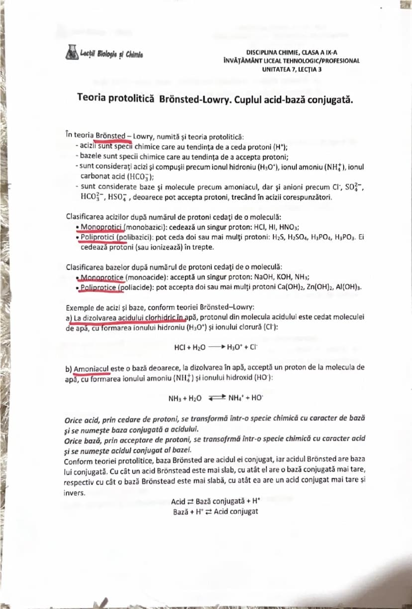 # Lecții Biologie și Chimie

DISCIPLINA CHIMIE,
ÎNVĂȚĂMÂNT LICEAL TEHNOLOGIC/PROFESIONAL
UNITATEA 1, LECȚIA 3

Recapitulare. Substanțe chimi