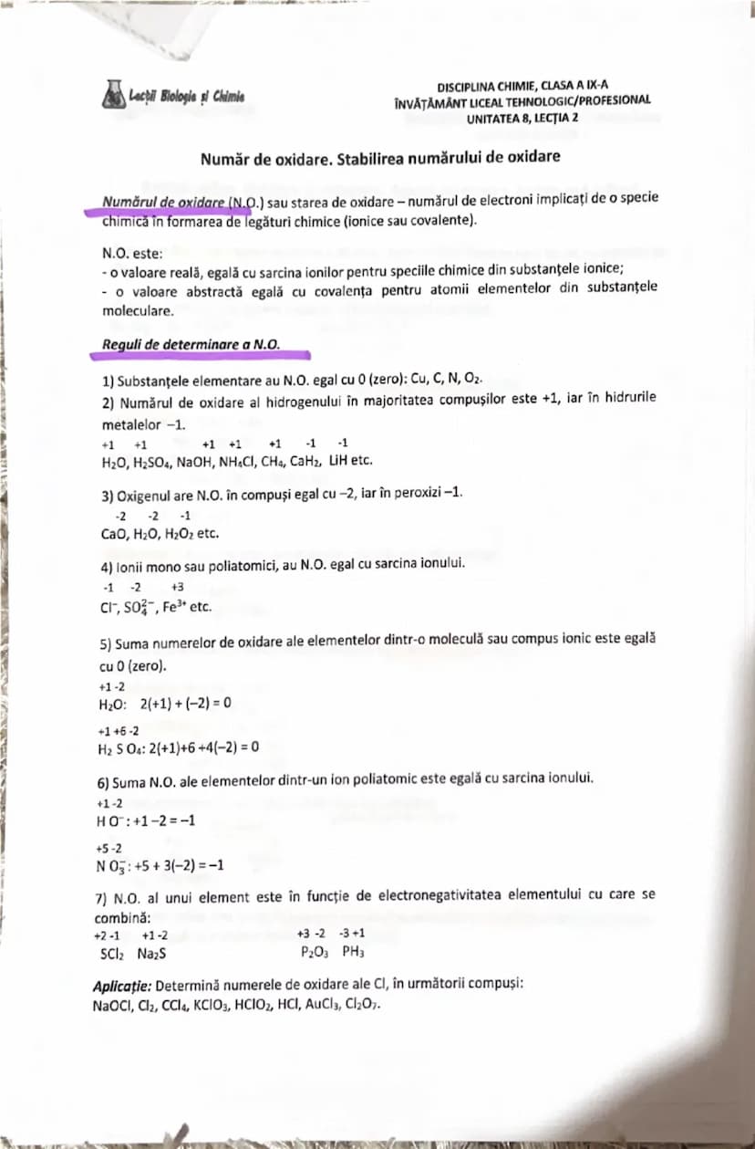 # Lecții Biologie și Chimie

DISCIPLINA CHIMIE,
ÎNVĂȚĂMÂNT LICEAL TEHNOLOGIC/PROFESIONAL
UNITATEA 1, LECȚIA 3

Recapitulare. Substanțe chimi