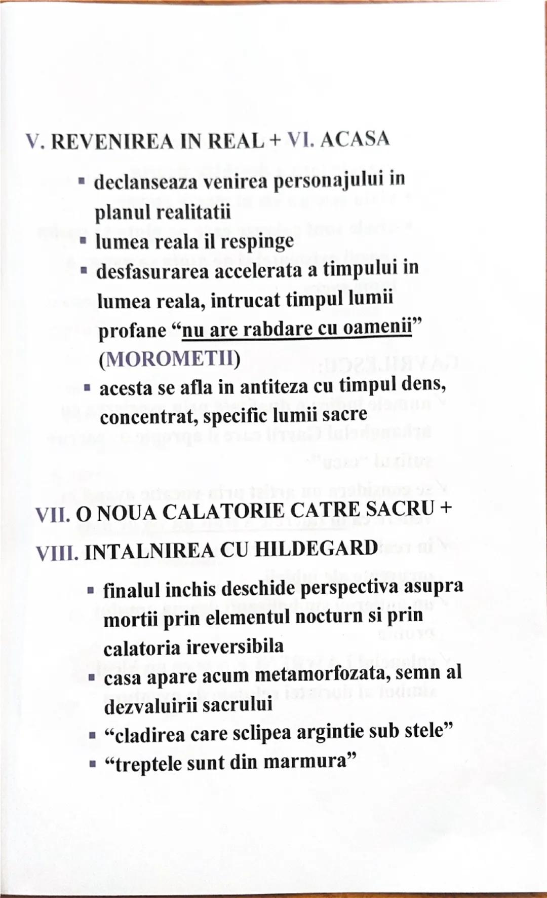 ## 2. LA TIGANCI

**TEME:**

- dimensiunea sacra si dimensiunea profana
(opozitia)
- existenta misterului in cotidianul desacralizat
- istor