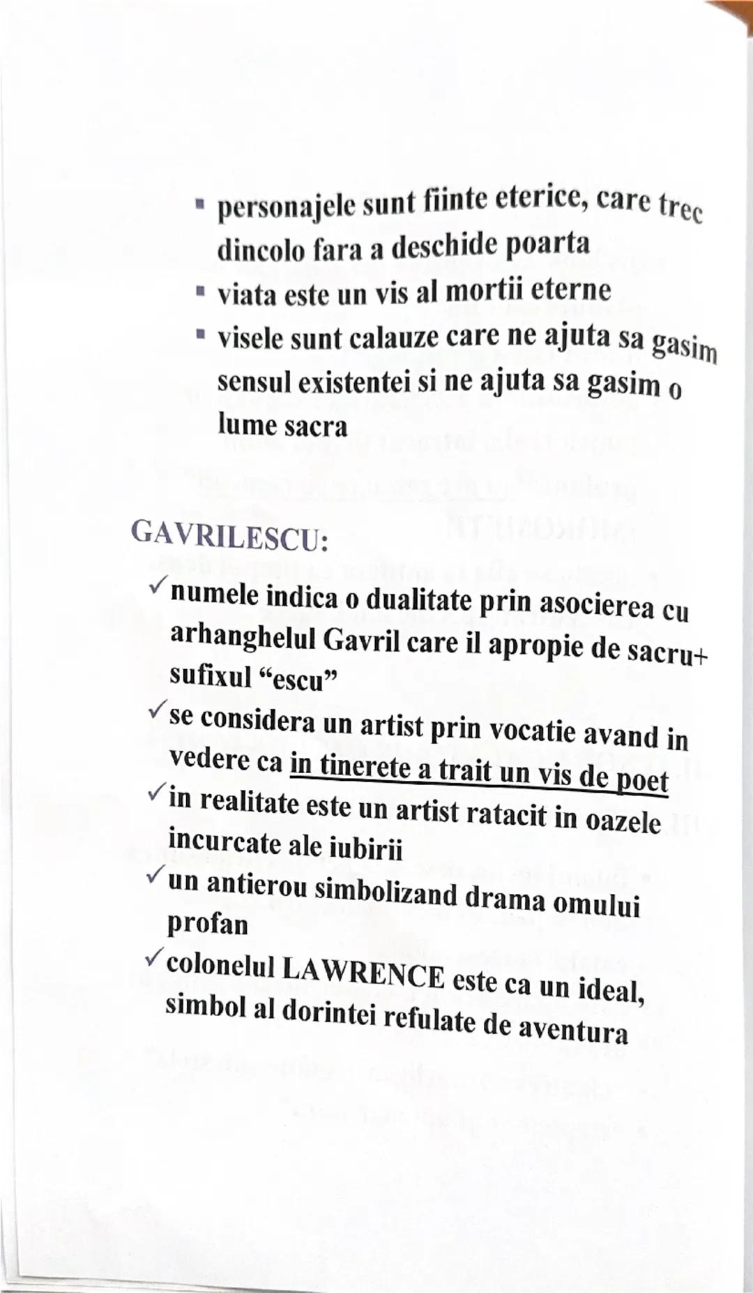 ## 2. LA TIGANCI

**TEME:**

- dimensiunea sacra si dimensiunea profana
(opozitia)
- existenta misterului in cotidianul desacralizat
- istor