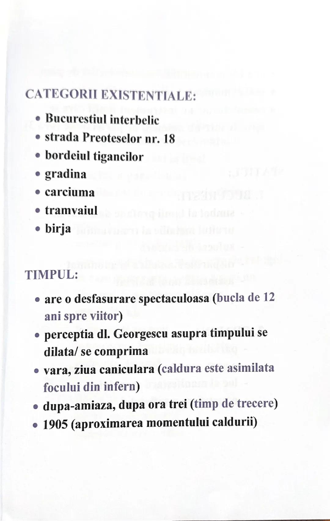 ## 2. LA TIGANCI

**TEME:**

- dimensiunea sacra si dimensiunea profana
(opozitia)
- existenta misterului in cotidianul desacralizat
- istor