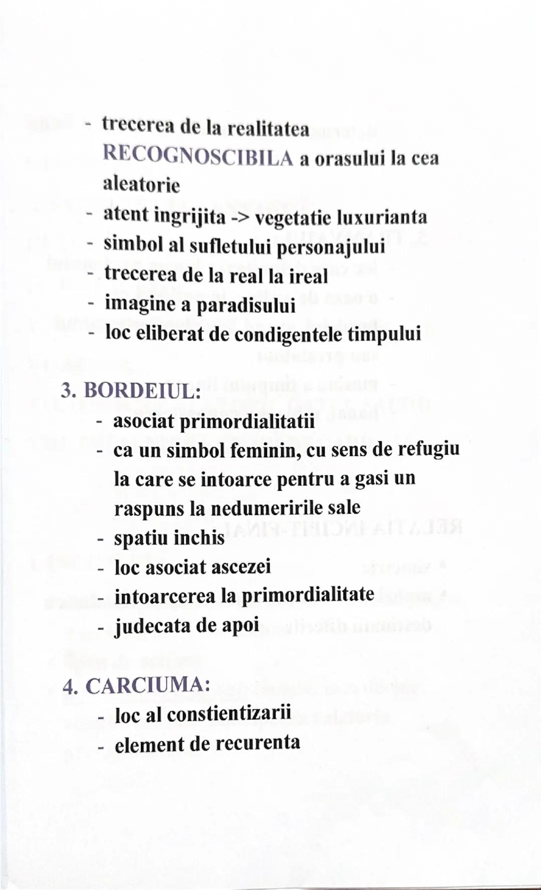 ## 2. LA TIGANCI

**TEME:**

- dimensiunea sacra si dimensiunea profana
(opozitia)
- existenta misterului in cotidianul desacralizat
- istor