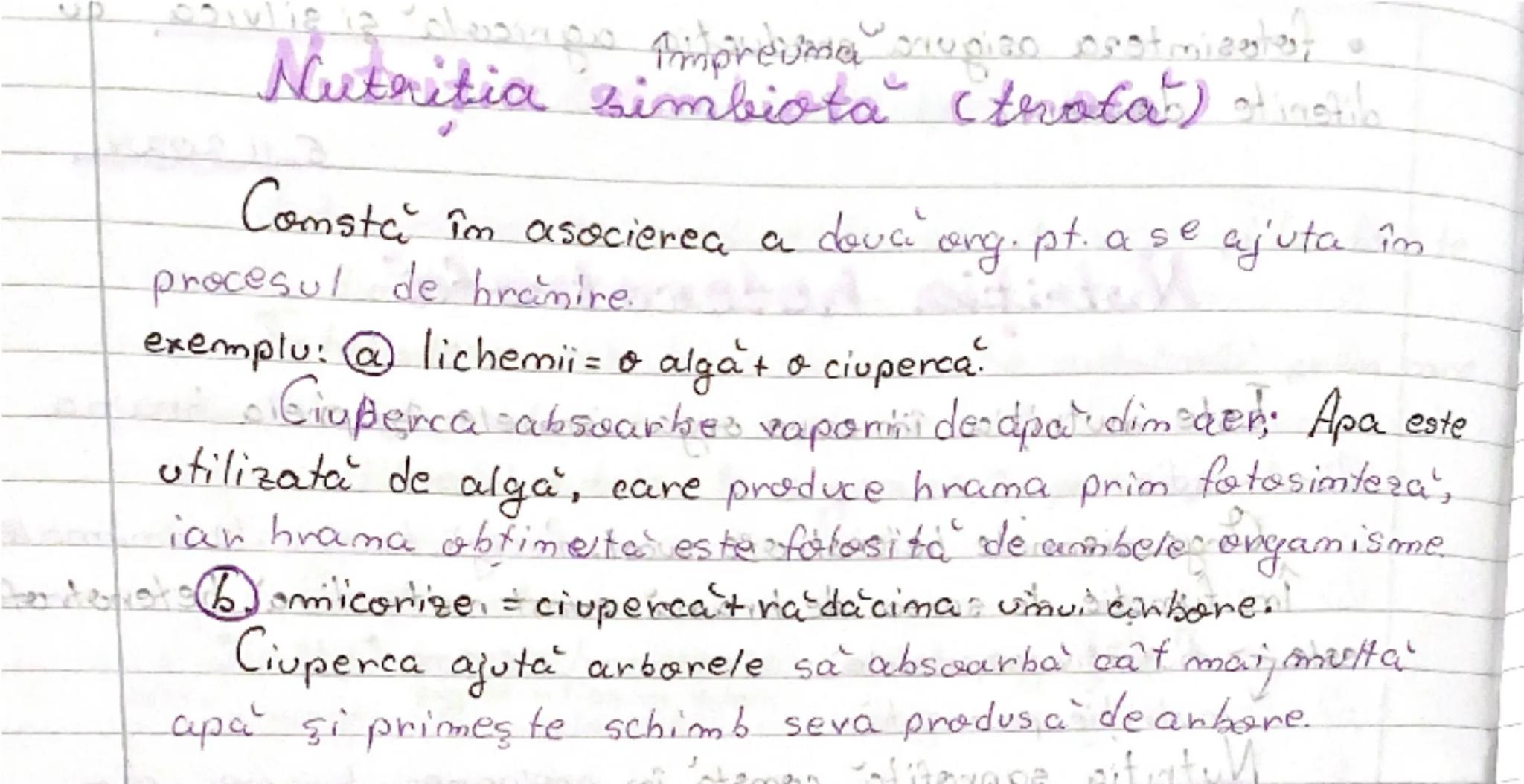 5.11.2024.
Nutritia heterotrota

ales cat Este mutriția în care organismele îşi preia brama
dim mediu.
Organismele heterotrofe sumt: fumgii,